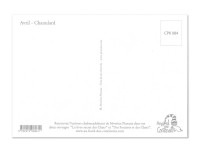 フランス製　ネコのポストカード 【Avril Chanulard】