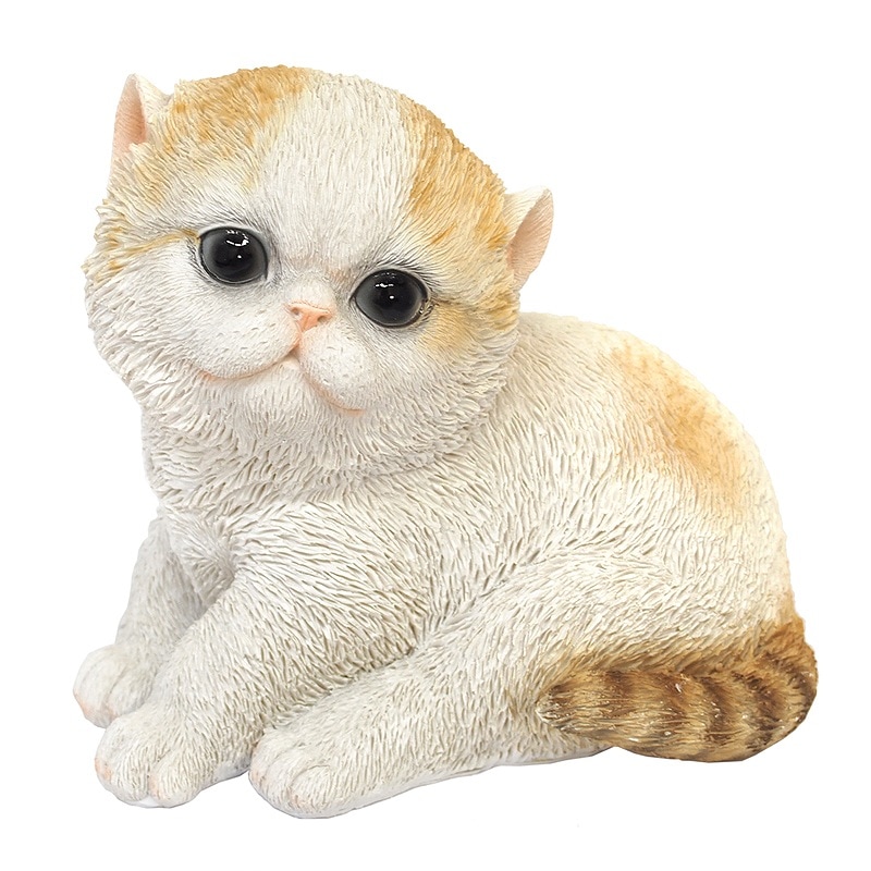 キャット ガーデンマスコット オブジェ/置物 【ベビーキャット×ペルシャ】