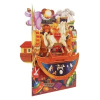 【期間限定40%OFF】 イギリス製 ビンテージカード SANTORO GRAPHICS ポップアップ スウィングカード （おもちゃ部屋）