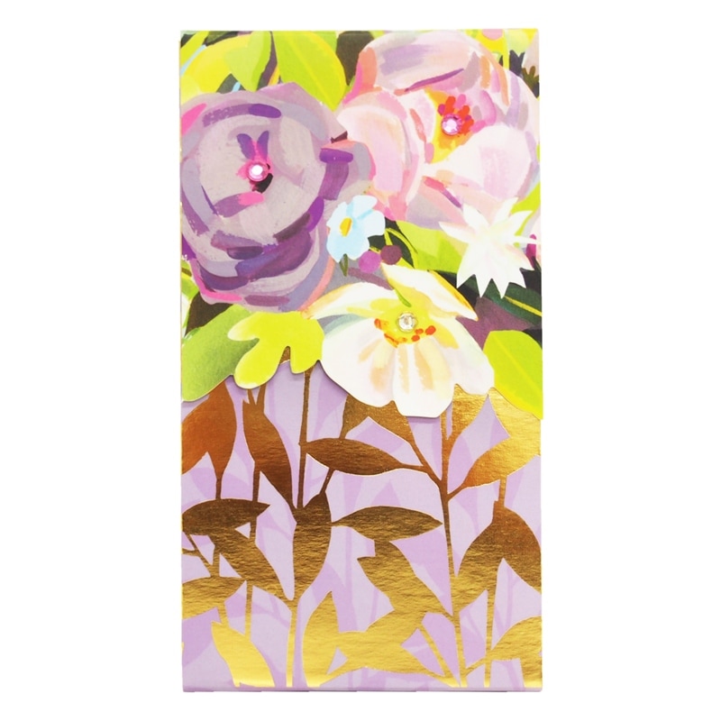 Punch Studio ラージポケット ノートパッド （薔薇×抽象画）
