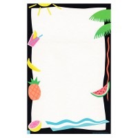 The Paper Company レターセット 便箋6枚 封筒3枚 （南の島）|レターセット | 便箋|文房具