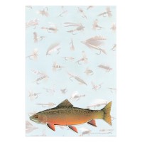 The Paper Company レターセット 便箋6枚 封筒3枚 （川魚と疑似餌）|レターセット | 便箋|文房具