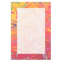 The Paper Company レターセット 便箋6枚 封筒3枚 （暖色とカラフルな筆跡）|レターセット | 便箋|文房具
