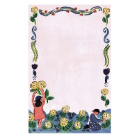 The Paper Company レターセット 便箋6枚 封筒3枚 （黄色い花の花畑）