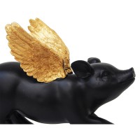 エンジェルピッグ オブジェ 壁掛けタイプ （右向き）|置物 | オブジェ|インテリア | 収納 | 置物