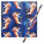 The Gifted Line 【クリスマス】 ラッピングペーパー | 包装紙 （夜空と天使）|ラッピングペーパー|Punch Studio パンチスタジオ