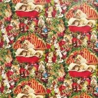 The Gifted Line 【クリスマス】 ラッピングペーパー | 包装紙 （クリスマスの夢を見る子供たち）|ラッピングペーパー|Punch Studio パンチスタジオ