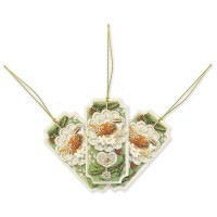 Punch Studio 【クリスマス】 ギフトタグセット 3枚セット （小鳥×オーナメント）|ギフトバッグ | ラッピング用品|クリスマス雑貨