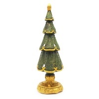 【クリスマス】 オブジェ | 置物 （クリスマスツリー×グリーン） Mサイズ