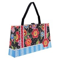 Punch Studio×Mary Engelbreit グリーティングカード 12枚セット バッグ型BOX入り （ポップな花柄）