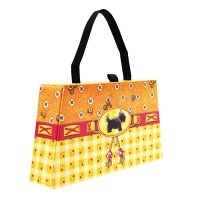 Punch Studio×Mary Engelbreit グリーティングカード 12枚セット バッグ型BOX入り （シュナウザー×オレンジ）