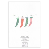 ロジャーラボード 【クリスマス】 グリーティングカード （イヌ×ストーブ）|クリスマスカード|クリスマス雑貨