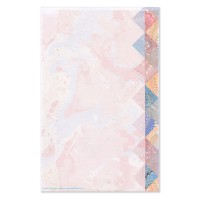 The Paper Company レターセット 便箋6枚 封筒3枚 （マーブル）|レターセット | 便箋|文房具