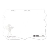 フラワーフェアリーズ  ダイカット ポストカード （イエロー×花の妖精）|花|グリーティングカード