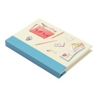 ロジャーラボード A6サイズ ハードカバー ジャーナルノート  （文房具×女性）|ノート|Roger La Borde ロジャーラボード