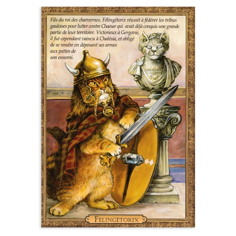 フランス製 ネコのポストカード （FELINGETORIX） ウェルキンゲ