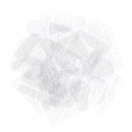 フレークシール セット スクラップ素材 (宇宙×ホワイト） PET素材|フレークシール|ラッピング | 手芸用品