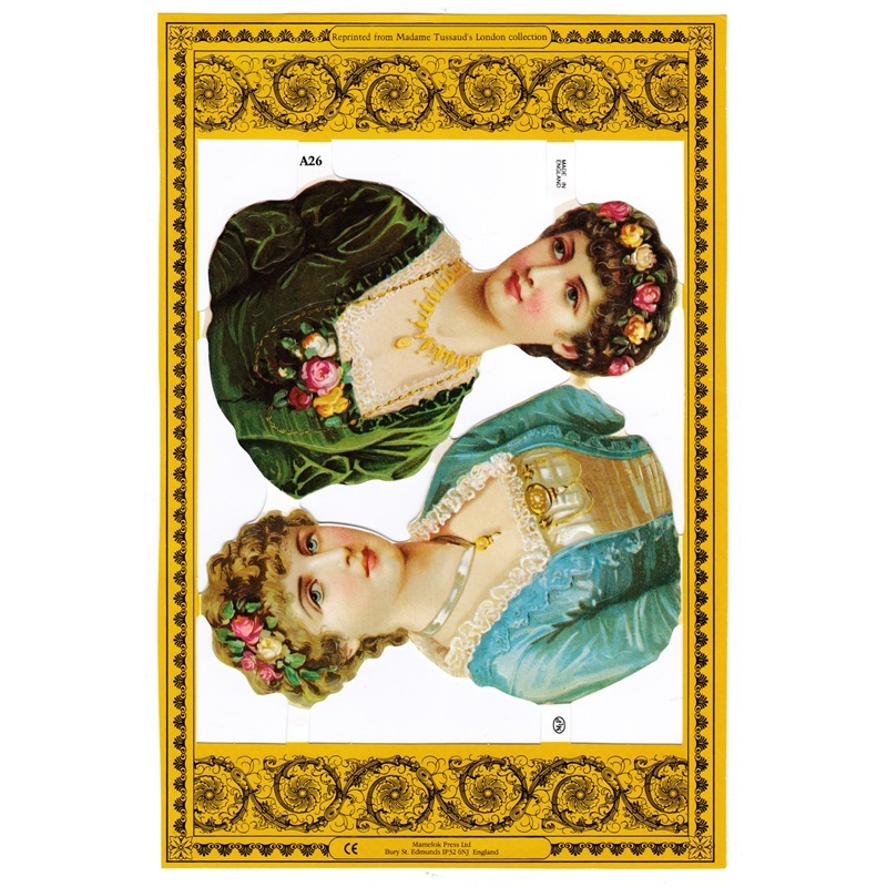 マニーアルファベットフルールコラージュバスケット