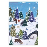 ロジャーラボード 【クリスマス】 アドベントカレンダー 壁掛けタイプ (雪の中の動物たち）