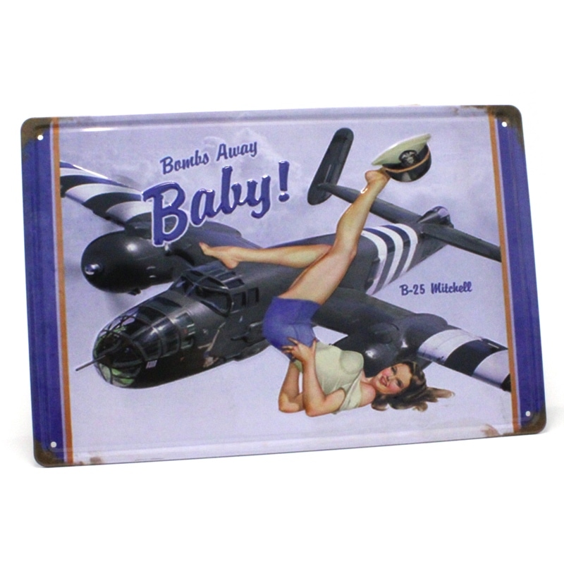 アンティークメタルプレート　S [BABY]