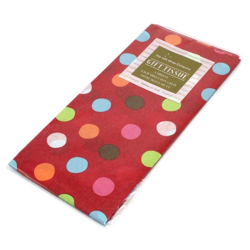 The Gift Wrap Company ���եȥƥ����塼 | ������ 5������ ��HAPPY SPOTS PRINT��