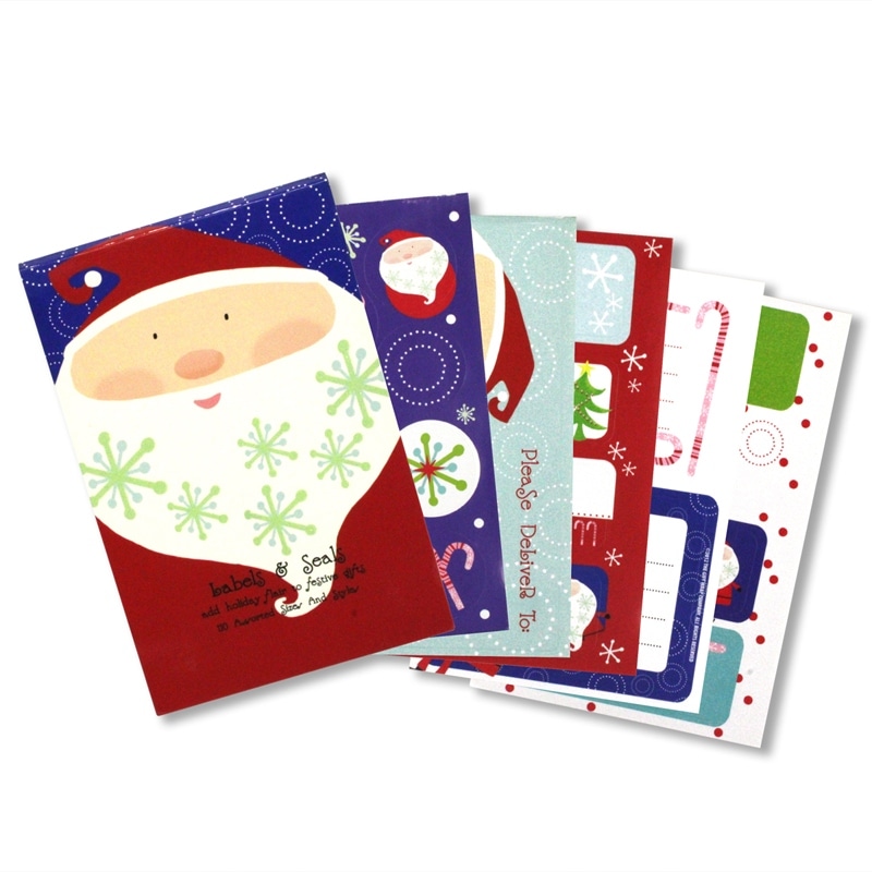 The Gift Wrap Company ラベル＆シール  5デザイン×5シート（110シール）