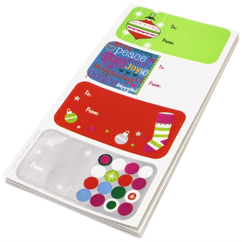 The Gift Wrap Company �ڥ��ꥹ�ޥ��ۥ�٥륹�ƥå�����COOL YULE 1�ǥ������6������