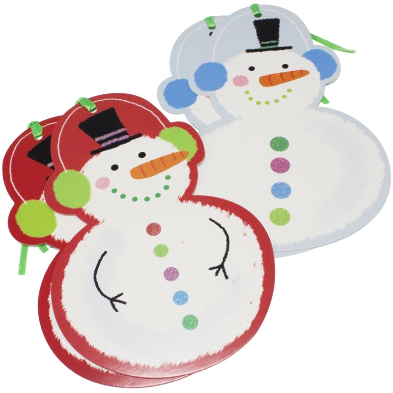 The Gift Wrap Company 【クリスマス】ギフトタグ：WARWMEST 2種類2枚入り