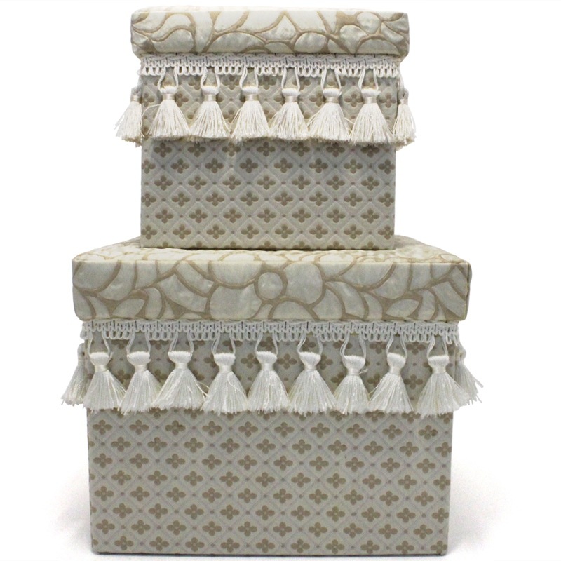 ジェニファーテイラー スクエアボックス2個セット