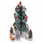 �ڷ���Ф�ʪ���Ȥ�Ω�Ƹ奫��黣�ƤˤΤ߻��ѡۥ����㡼��ܡ��� �ڥ��ꥹ�ޥ��� Ω�� ���ɥ٥�ȥ������� �ݥå�&�����å� ��ưʪ�����Υ��ꥹ�ޥ��ĥ꡼��