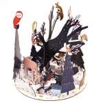 �ڷ���Ф�ʪ���Ȥ�Ω�Ƹ奫��黣�ƤˤΤ߻��ѡۥ����㡼��ܡ��� �ڥ��ꥹ�ޥ��� Ω�� ���ɥ٥�ȥ������� �ݥå�&�����å� ��ưʪ������ڡ�