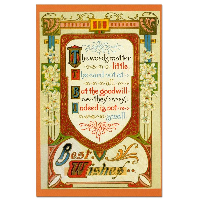 アンティークポストカード　海外紙もの ヴィクトリアン調アンティークポストカード | 新入荷アイテム一覧