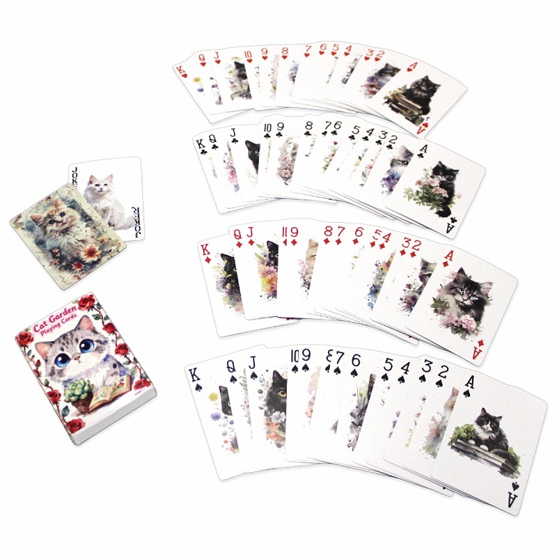 トランプ Cat Garden Playing Cards （猫×フラワー） | おもちゃ