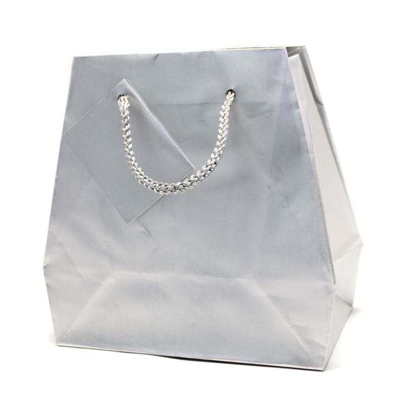 The Gift Wrap Company ギフトバッグ (シルバー）