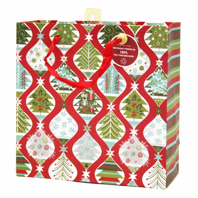 The Gift Wrap Company 【クリスマス】 ギフトバッグ (オーナメント×クリスマスモチーフ）