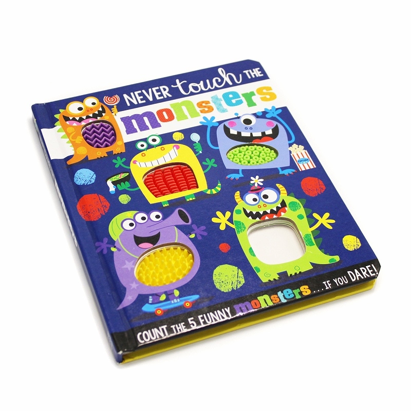 【掘り出し物・訳あり品】『Never Touch the Monsters』 知育英語絵本