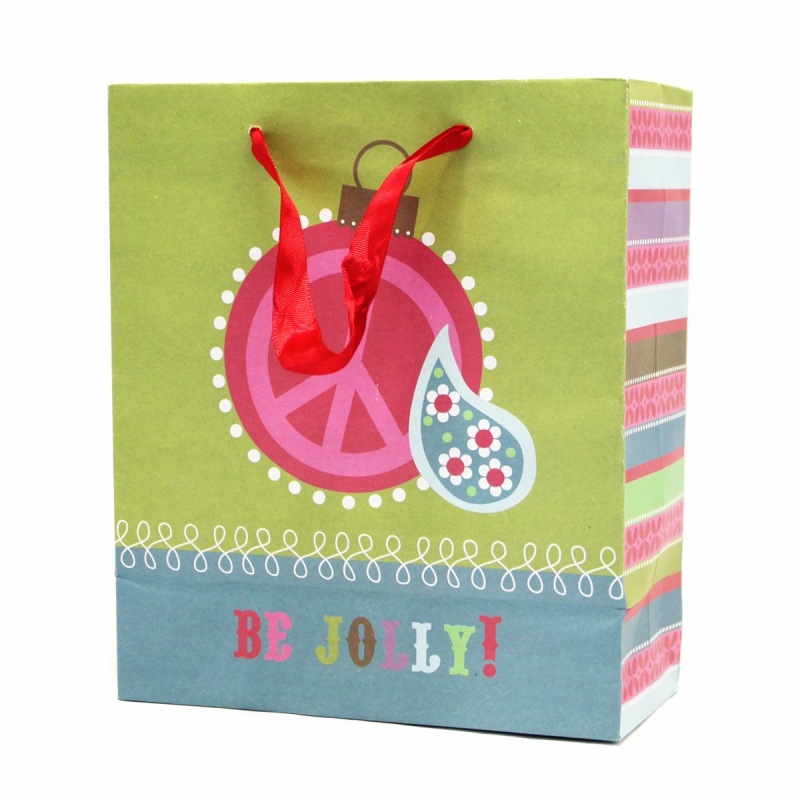The Gift Wrap Company 【クリスマス】 ギフトバッグ (ホリデー×オーナメント）