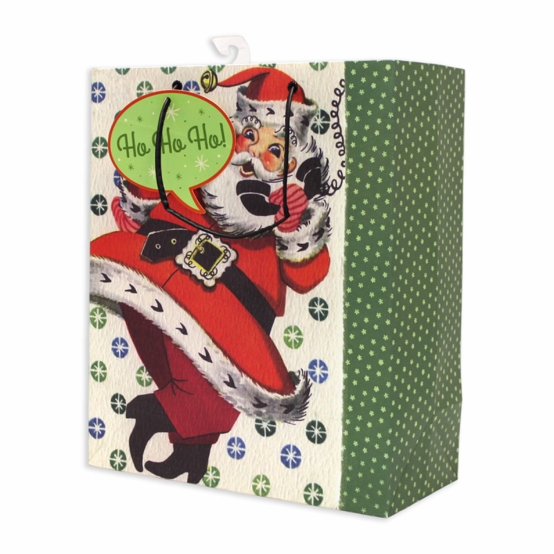 The Gift Wrap Company 【クリスマス】 ギフトバッグ (電話中のサンタクロース）