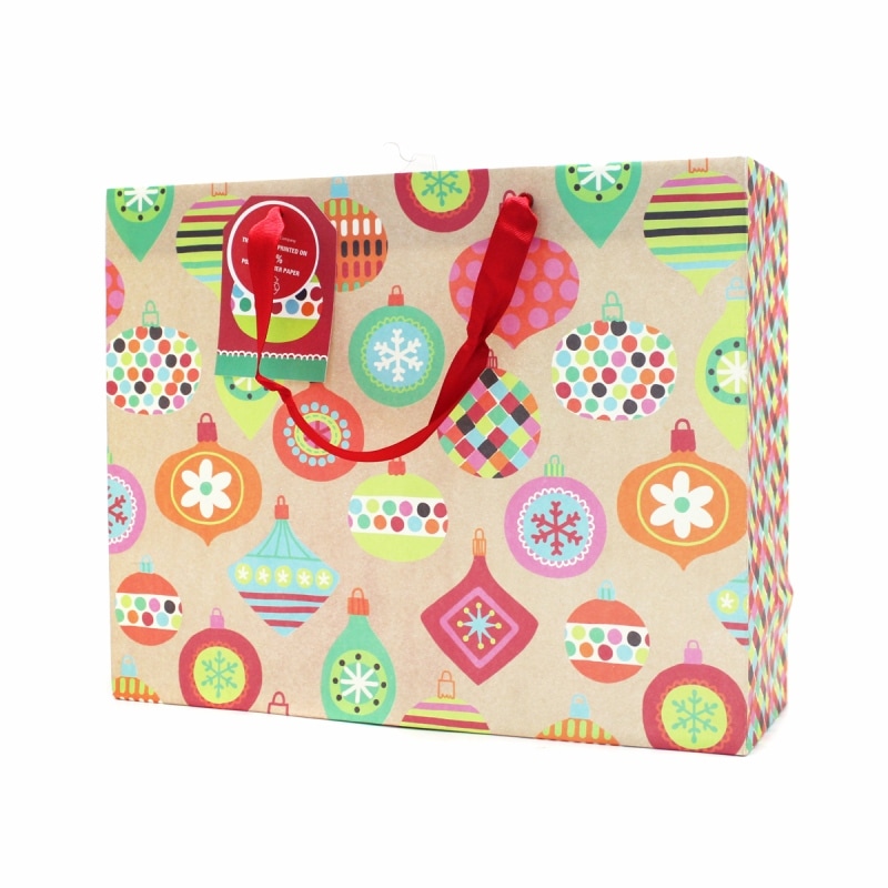 The Gift Wrap Company 【クリスマス】 ギフトバッグ (クラフティ・オーナメント）
