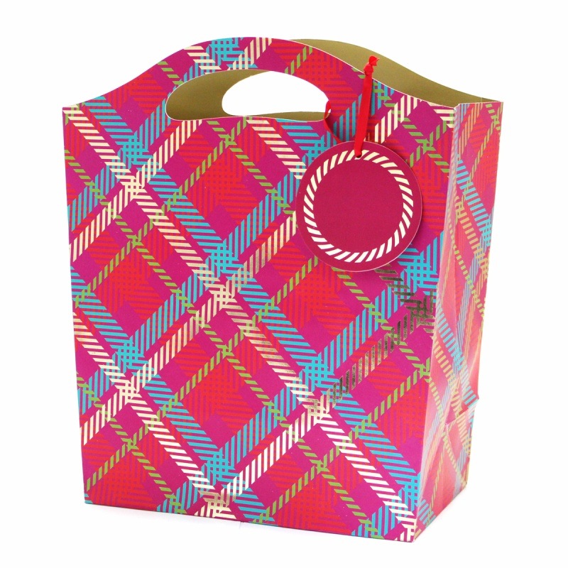 The Gift Wrap Company 【クリスマス】 ギフトバッグ (ハイランドホリデー）