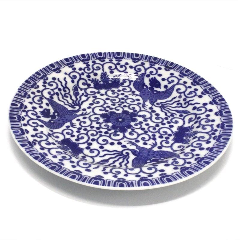【掘り出し物・ヴィンテージ品】 ケーキ皿 【鳥美人】 昭和20年代逆輸入品