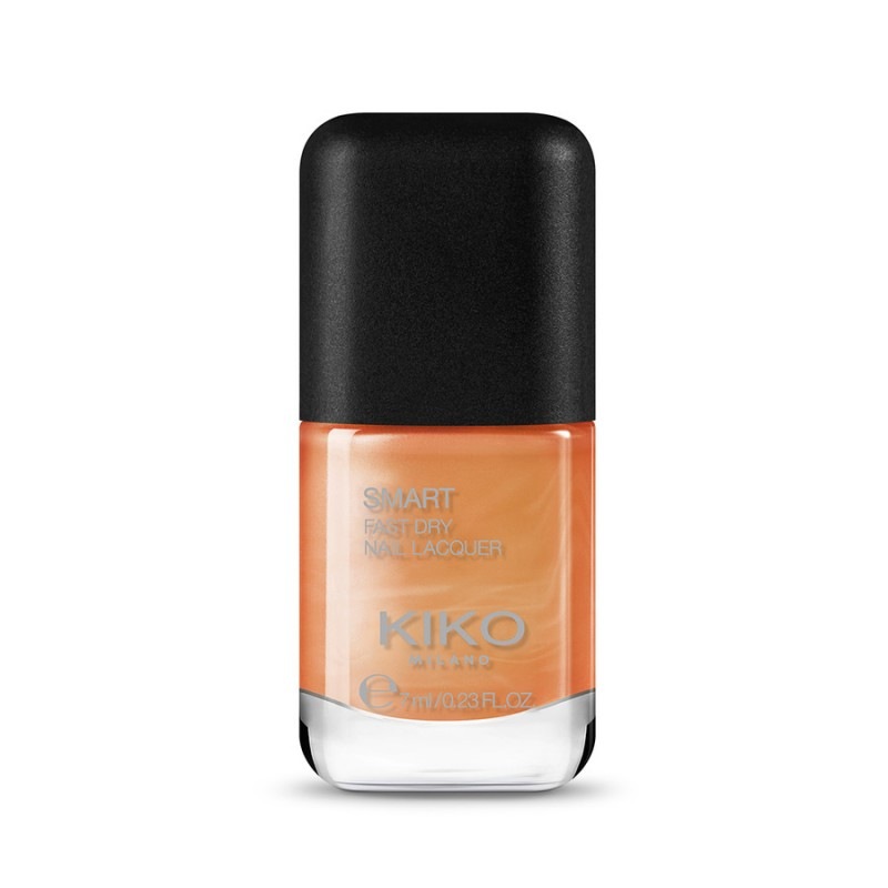 ̤ΦKIKO SMART FAST DRY NAIL LACOUER 60 Metallic Tangerine 7ml