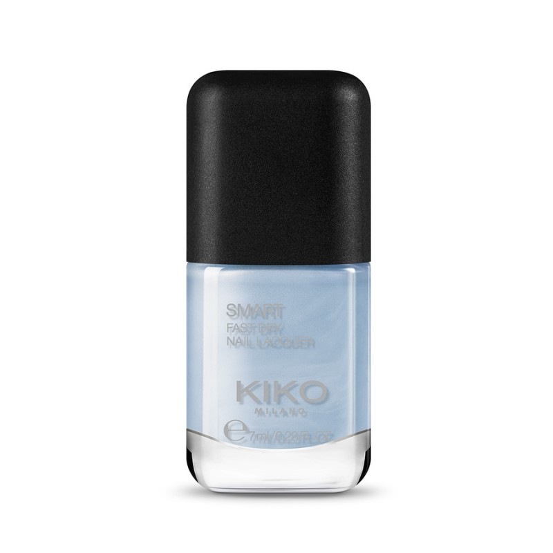 ̤ΦKIKO SMART FAST DRY NAIL LACOUER 81 Pearly Light Blue 7ml