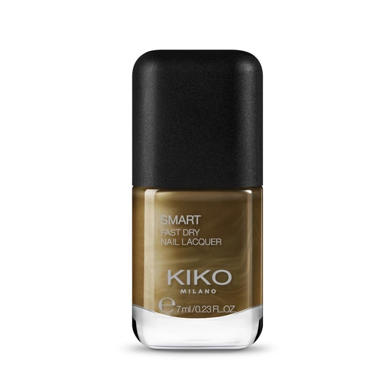 ̤ΦKIKO SMART FAST DRY NAIL LACOUER 89 Metallic Forest Green 7ml