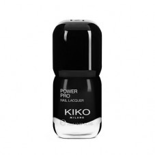 ̤ΦKIKO  POWER PRO NAIL LACQUER 40 Nero 10ml