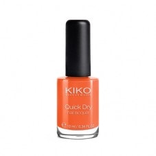 ̤ΦKIKO Quick Dry nail lacquer 823 Red Orange 10ml