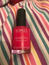 ̤ΦKIKO Quick Dry nail lacquer 806 Bright Pink 10ml