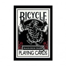 BICYCLE BLACK TIGER/RED PIPSby OHIO