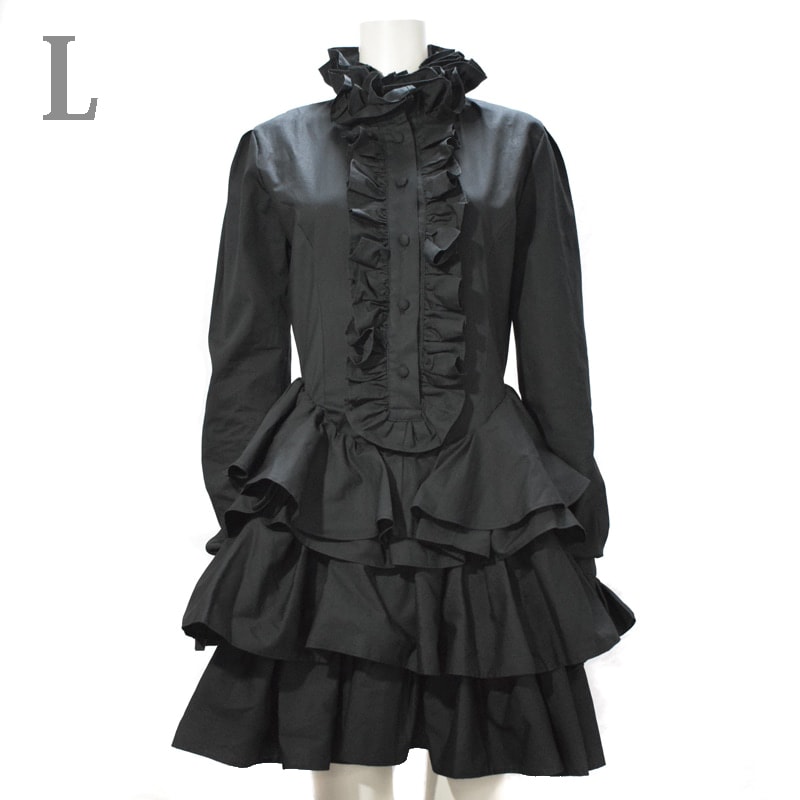 新品 セクシーダイナマイト NANA コラボ フリルワンピース ブラック 黒色 新品 セクシーダイナマイト NANA コラボ フリルワンピース
