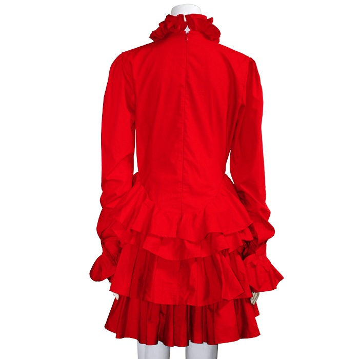 2025年　Newans ラウンドフリルワンピース Newans(ハッシュニュアンス)の【洗える】ラウンドフリル